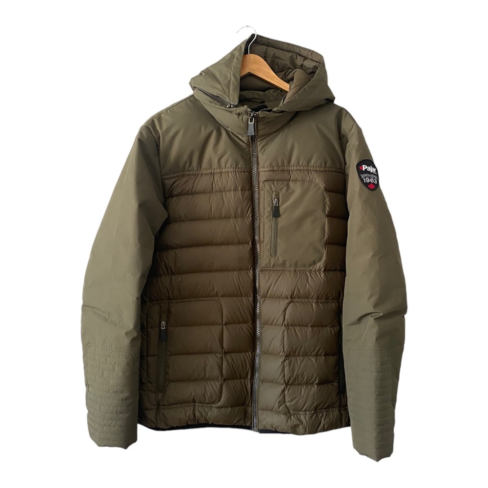 Mens Pajar Canada Winter Puffer Jacket Coat Army Green XL